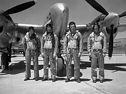 Лётчики-испытатели, 21 июля 1945 года.