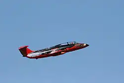 Л-29 на авиашоу в США, 2008 год.