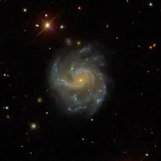 NGC 2532 (
  
    
      
        μ
        =
        45
        
          ,
        
        
          1
          
            ∘
          
        
      
    
    {\displaystyle \mu =45{,}1^{\circ }}
  
)