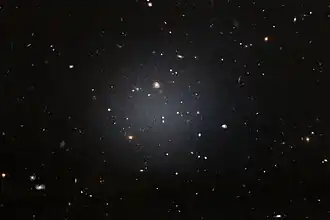 Наблюдения NGC 1052-DF2 показали необычно малое содержание тёмной материи.