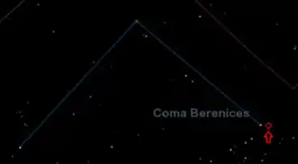 Расположение NGC 4375 на небосводе