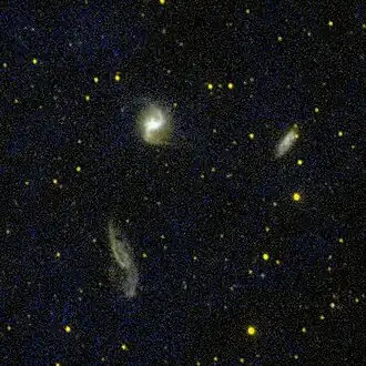 NGC 5915, NGC 5916 и NGC 5916A