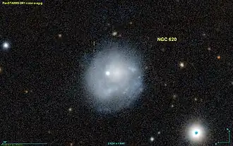Панорамное изображение NGC 620