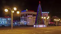 Новогодняя ёлка на площади