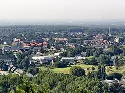 Вид с террикона на район Клекамп города Оберхаузен