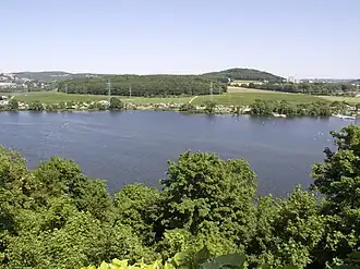 Вид на Кайсберг с крепости Бург Веттер