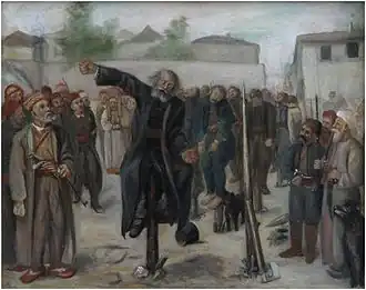 Посажение на кол игумена Паисия