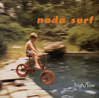 Обложка альбома Nada Surf «High/Low» (1996)