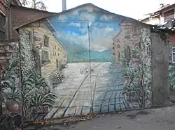 Граффити на 26-й линии