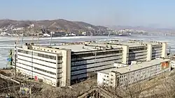 Вид на производственный и инженерно-бытовой корпуса (2010)