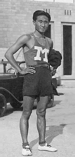 Нам Сын Рён на Олимпиаде-1936