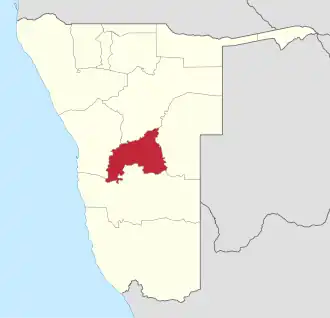 Кхомас на карте