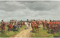 Наполеон при Ваграме.