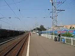 Подземный переход на второй платформе