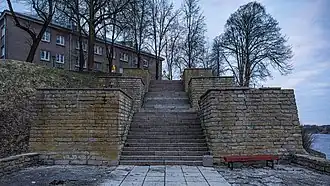 Лестница Гана (современный вид снизу)