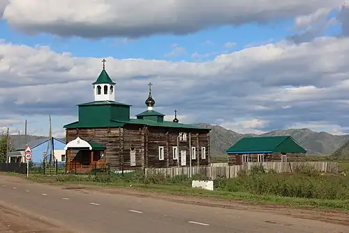 Свято-Ильинский храм в селе Большой Нарын