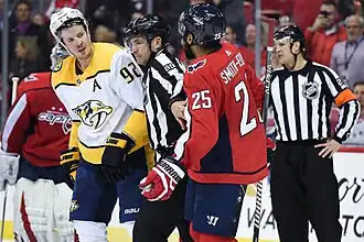 Джохансен (слева) в 2018 году