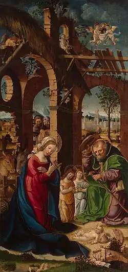 Гандольфино да Рорето. Рождество