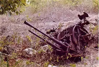 Японское оружие со времен Второй Мировой войны на Комманд-Ридж