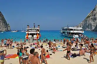 Пляж в сентябре 2013 года