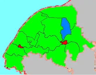 Новицковичский сельсовет на карте