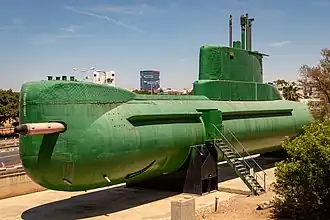 «Галь» в музее ВМС в Хайфе, установлена в 2007 г.