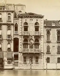 Палаццо Контарини Фазан. 1870-е гг. Фотография К. Ная