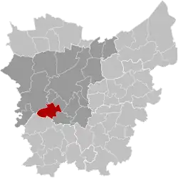 Расположение муниципалитета на карте провинции