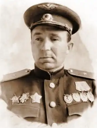 генерал-майор авиации С.И. Нечипоренко