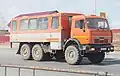 Вахтовый автобус НЕФАЗ-4208 на шасси КАМАЗа-43114