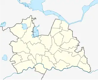 Венендал на карте