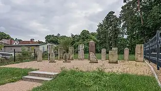 Восстановленное еврейское кладбище