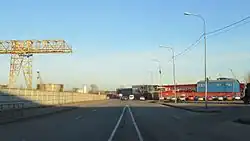 Вид от Двинской улицы