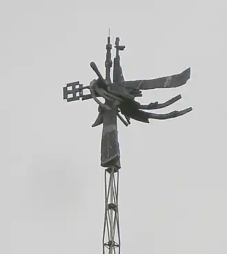 Вершина шпиля нового собора