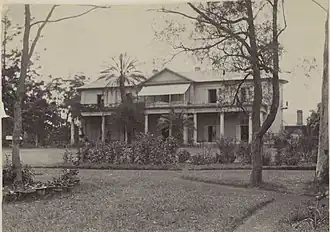 Дом Джона Блэксланда в Ньюингтоне (около 1895 года)