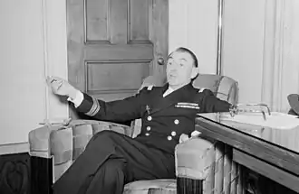 В качестве представителя генерала де Голля в Канаде, 1941 год.