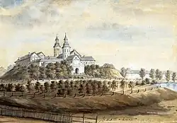 На рисунке видно заложение парка