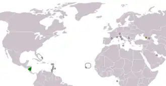 Республика Абхазия и Никарагуа