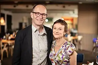 Никки Френч подписывают свои книги (Нидерланды, 2018)