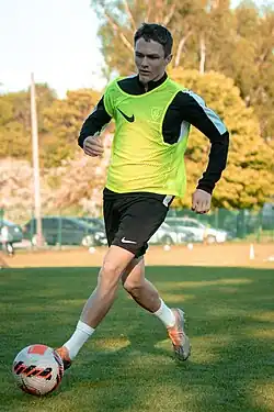 на тренировке, 2023 год