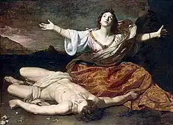 Геро и Леандр. Ок. 1625. Холст, масло. Национальная галерея Виктории, Мельбурн