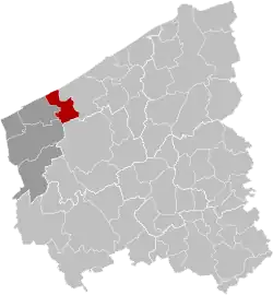 Расположение муниципалитета на карте провинции