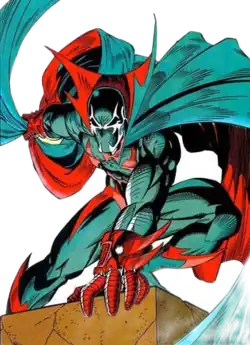 Ночной страж на обложке комикса Nightwatch #1 (февраль 1994)Художник — Рон Лим.