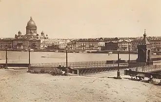 Фонари у Николаевского моста, 1860-е