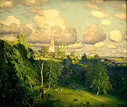 Облака. ? Холст, масло.