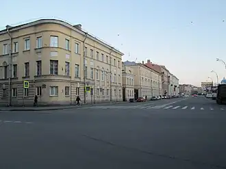 Чётные дома по Никольской площади