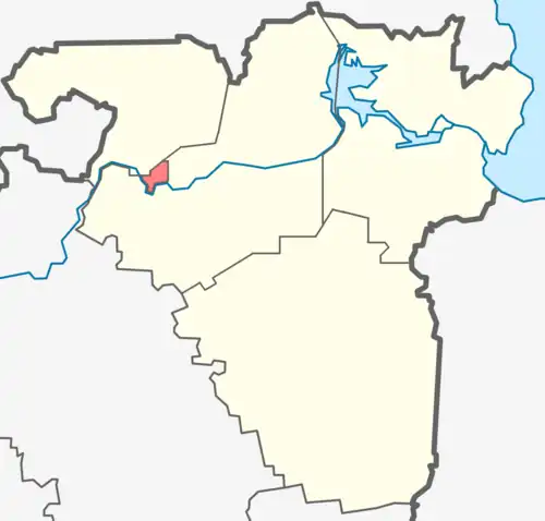 Никольское городское поселение на карте