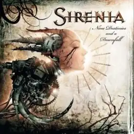 Обложка альбома Sirenia «Nine Destinies and a Downfall» (2007)