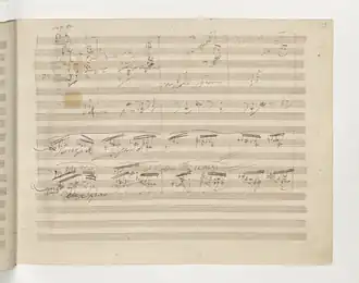 Страница авторской рукописи