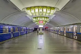 Центральный зал станции «Парк культуры»